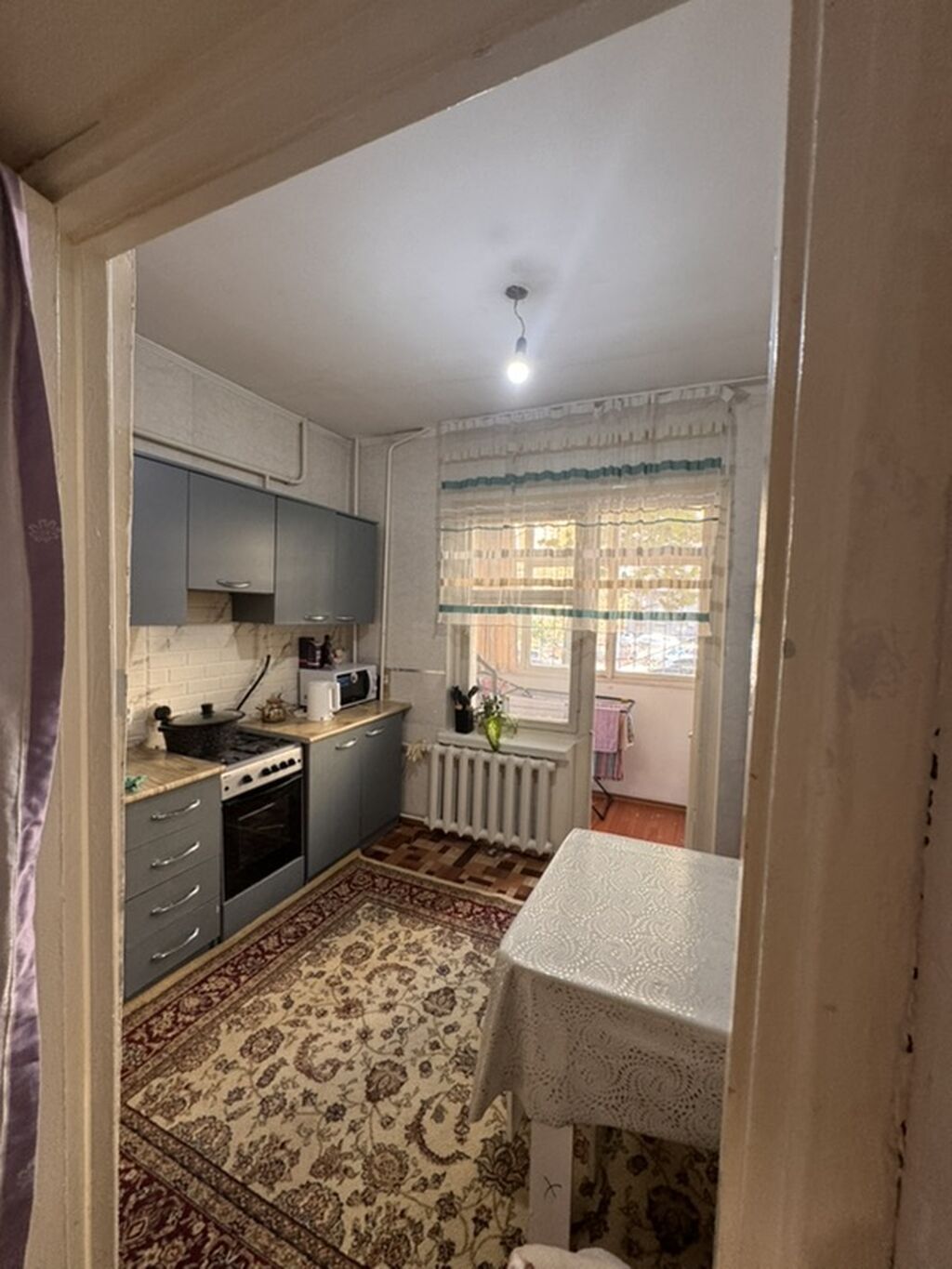 2 комнаты, 62 м², Средний Джал 106 серия, 1 этаж, Косметический ремонт: фото 5
