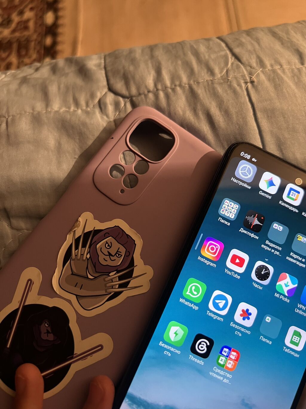 Redmi, Redmi Note 11, Б/у, 128 ГБ, цвет - Синий, 1 SIM, 2 SIM, eSIM — фото 3