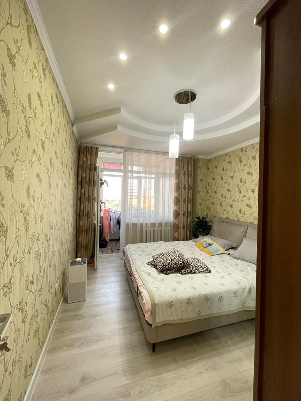 3 комнаты, 80 м², Асанбай мкр Элитка, 9 этаж, Свежий ремонт: фото 5