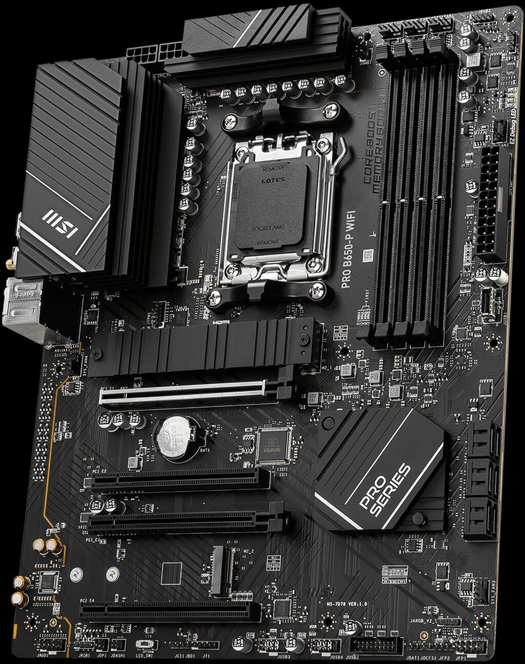 Материнская плата для ПК, Б/у, MSI, AM5, ATX: фото 1