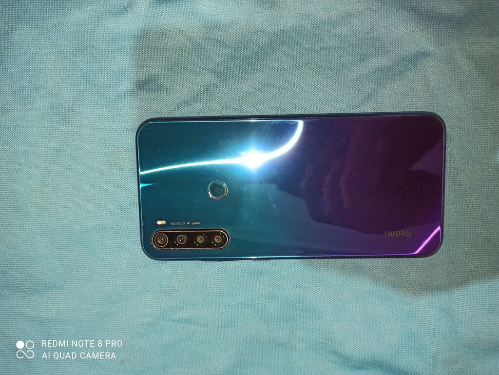 Redmi, Redmi Note 8 Pro, Б/у, 64 ГБ, цвет - Синий: фото 1
