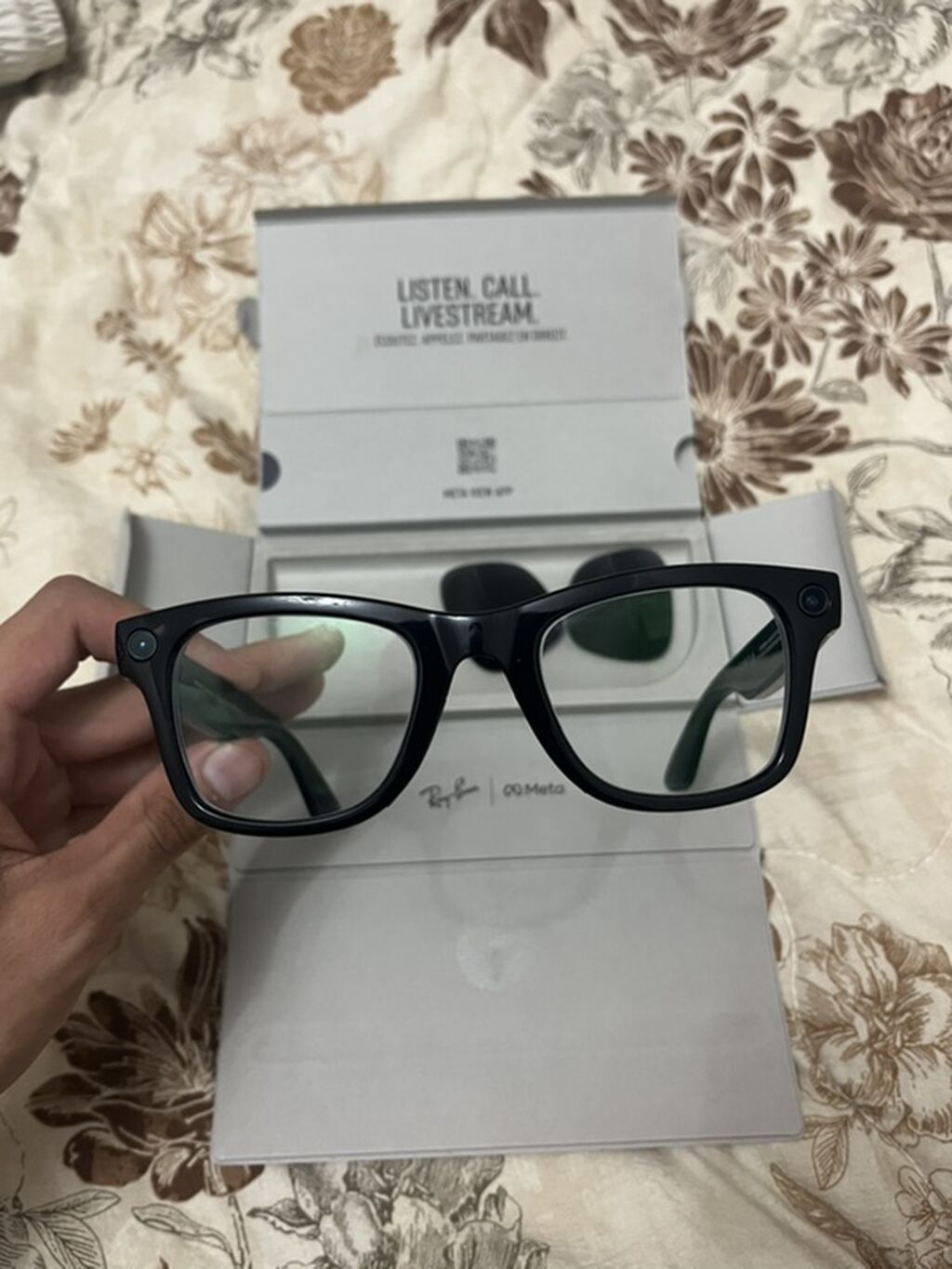 Ray-Ban Meta Wayfarer Gen 2 RW4006 — оригинал, полный комплект Продам: фото 2