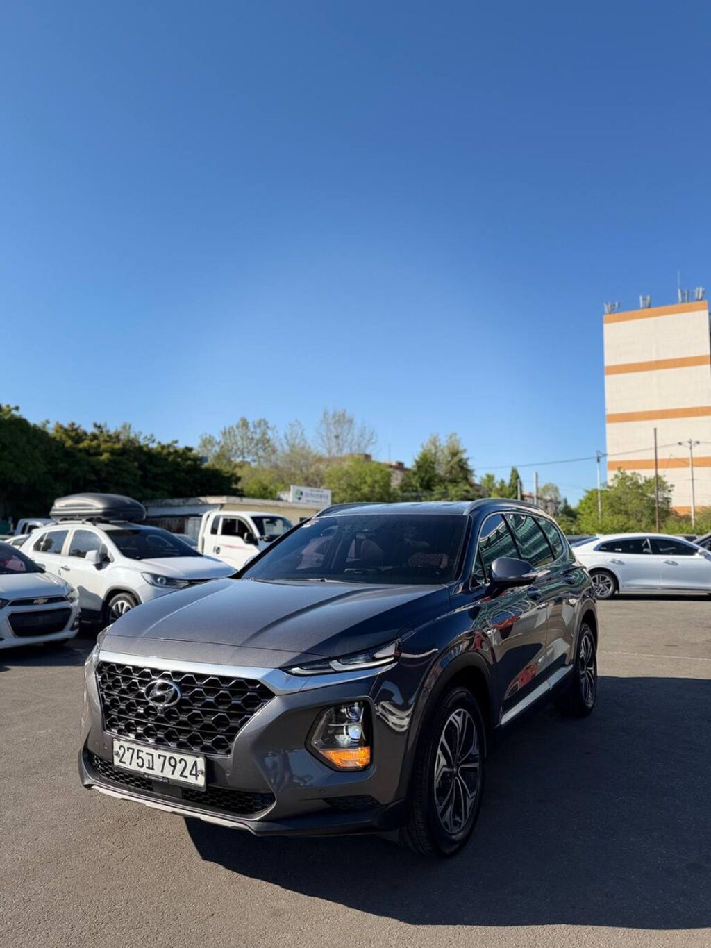Hyundai Santa Fe: 2019 г., 2 л, Автомат, Дизель, Кроссовер: фото 4