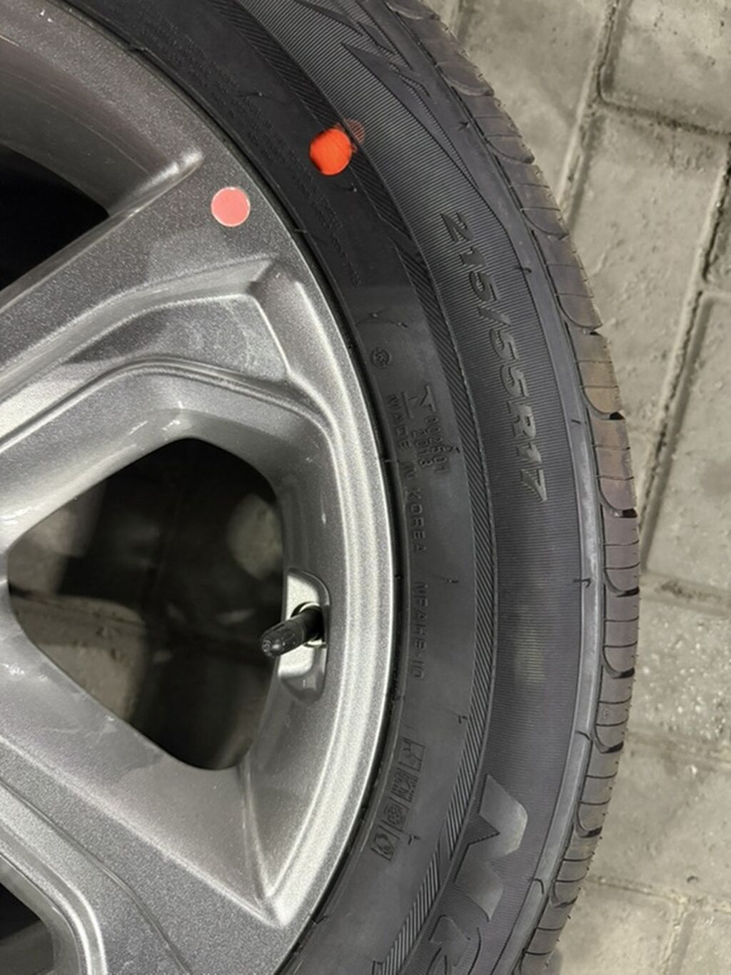 Колеса в сборе 215 / 55 / R 17, Всесезонная, Новый, 1 шт, Легковые, Литые, отверстий - 5: фото 3