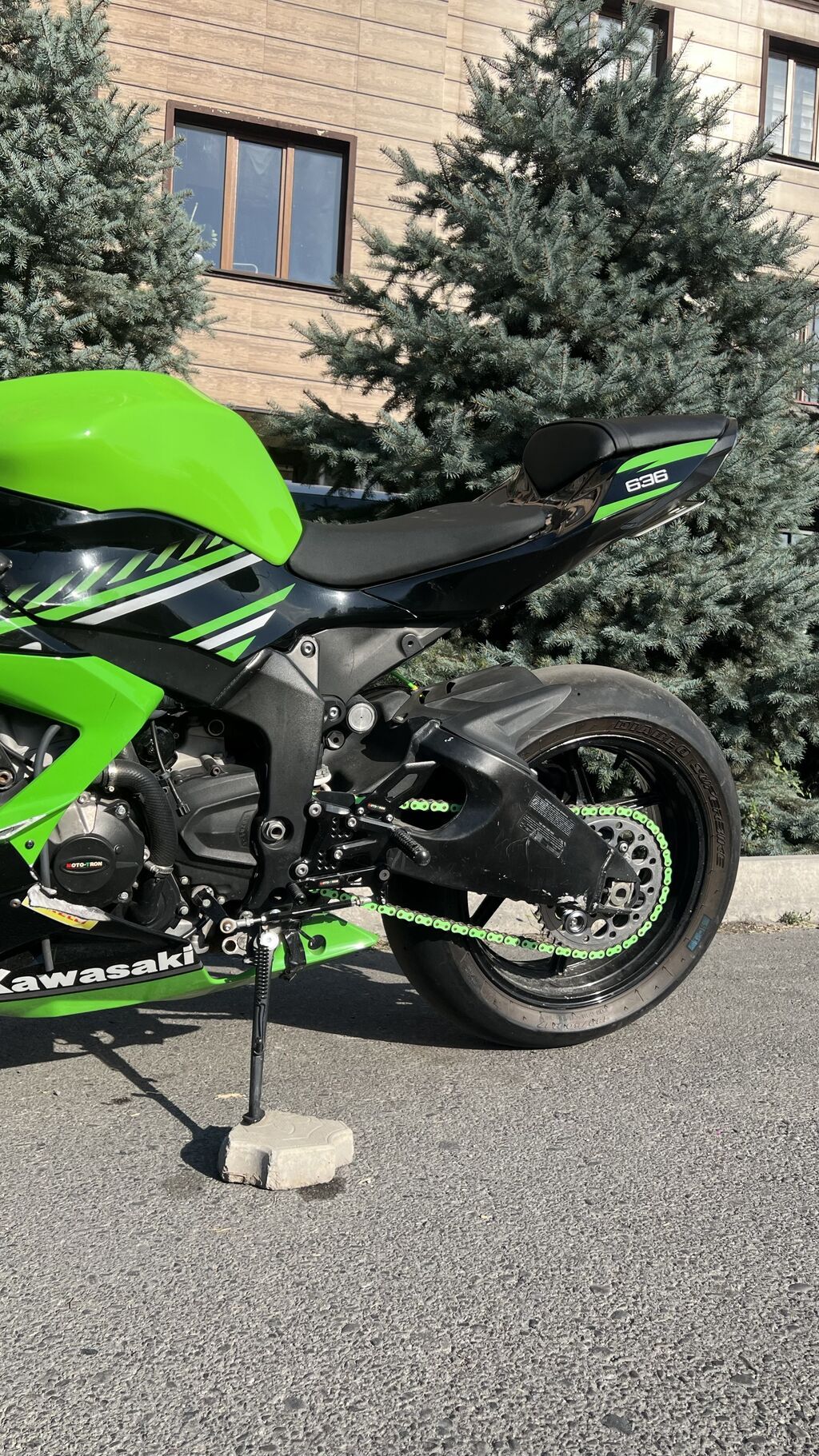 Спортбайк Kawasaki, 650 куб. см, Бензин, Взрослый, Б/у: фото 3