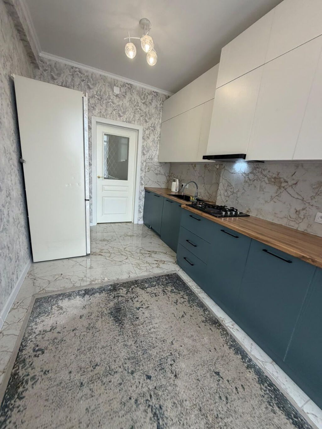 2 комнаты, 63 м², Асанбай мкр Элитка, 8 этаж, Евроремонт: фото 2