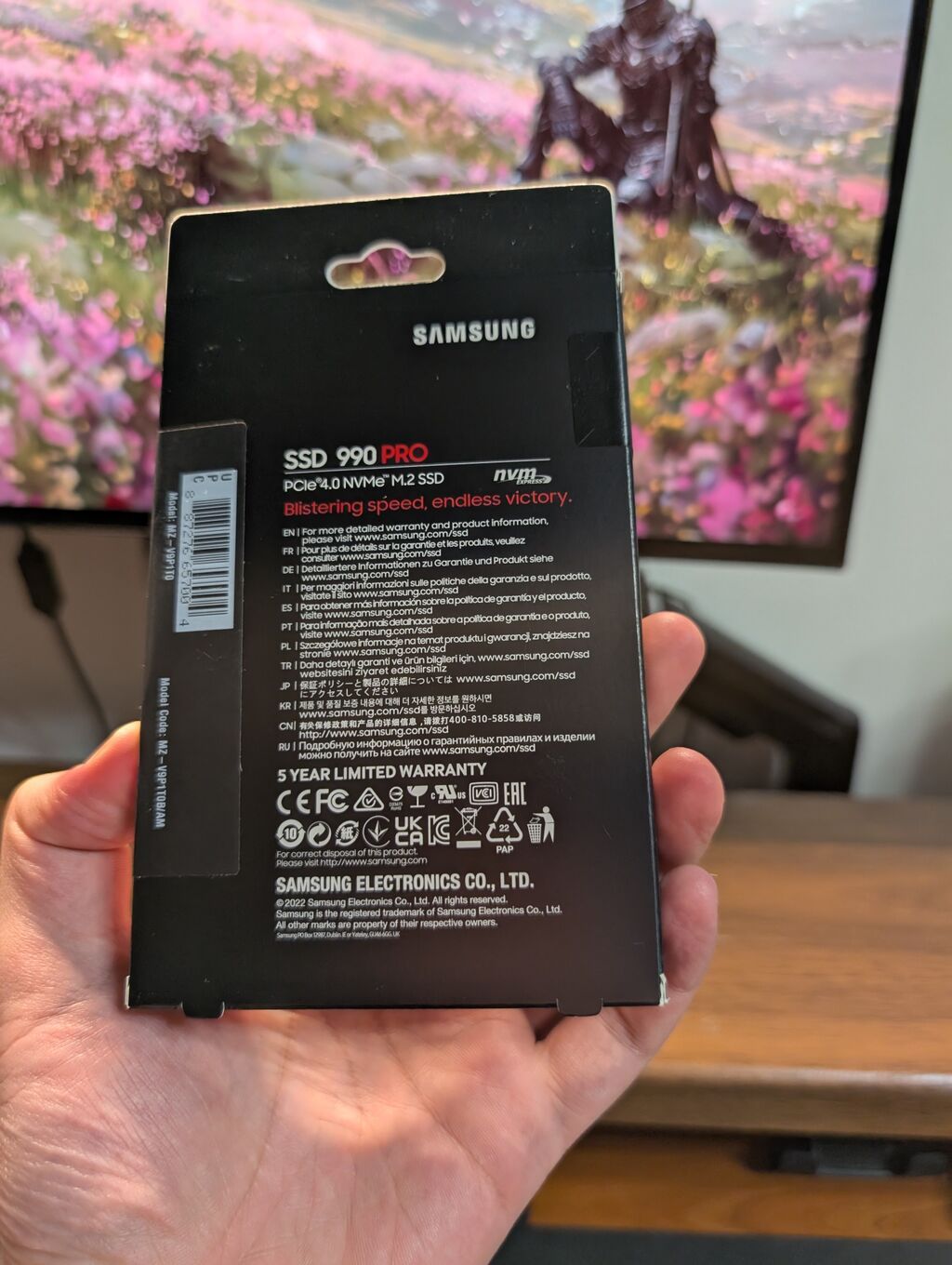 Накопитель для ПК, Новый, Samsung, SSD, 1 ТБ, Для ПК: фото 3
