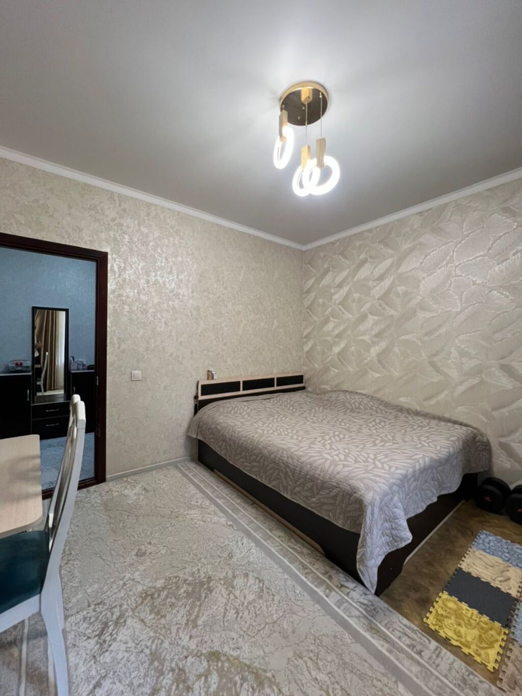 3 комнаты, 66 м², Аламедин-1 мкр 105 серия, 1 этаж, Евроремонт: фото 6