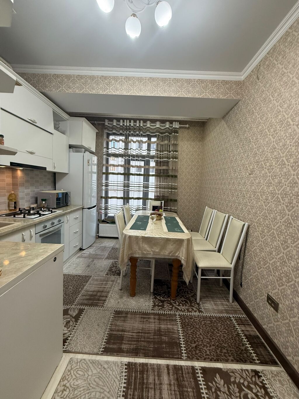 2 комнаты, 58 м², Асанбай мкр Элитка, 2 этаж, Евроремонт: фото 7