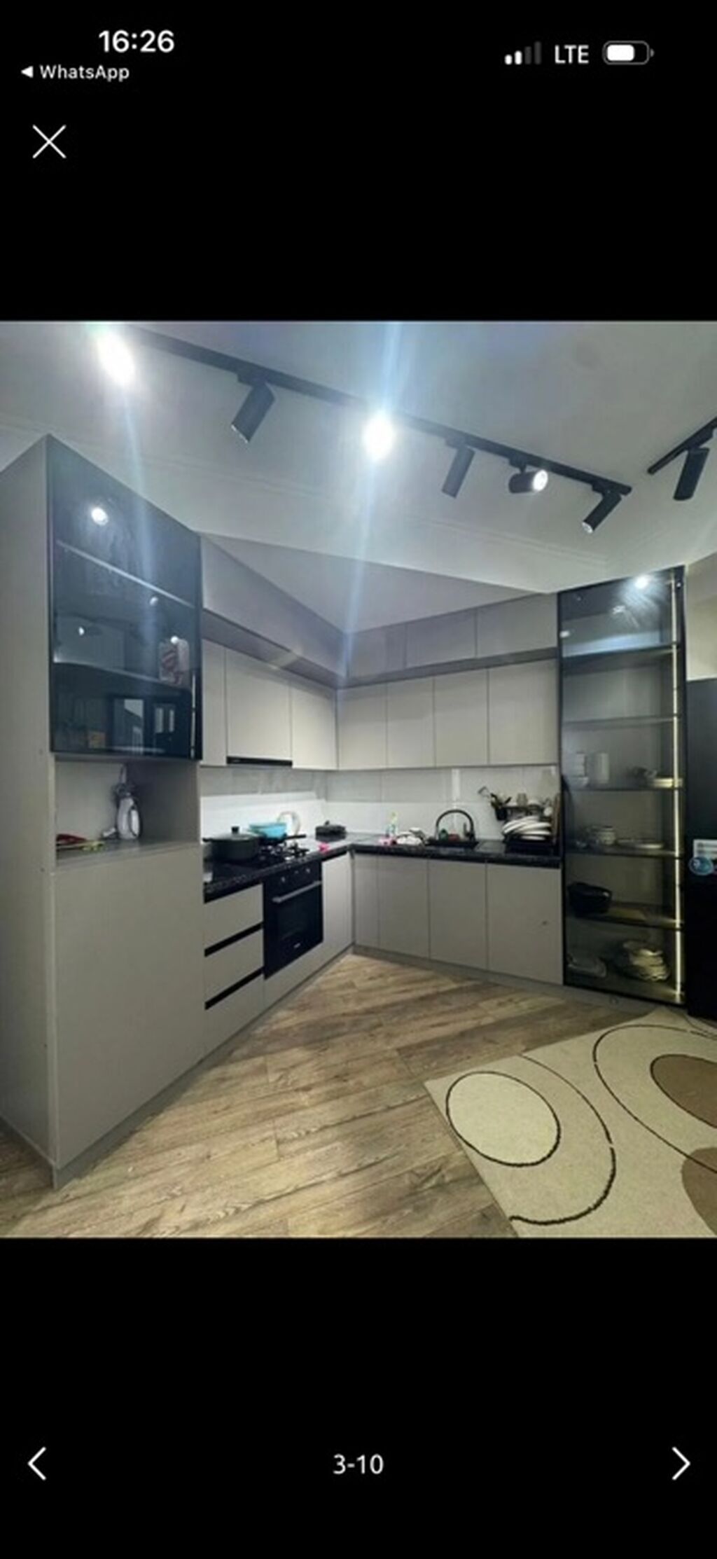3 комнаты, 92 м², Тунгуч мкр Элитка, 3 этаж, Евроремонт: фото 8