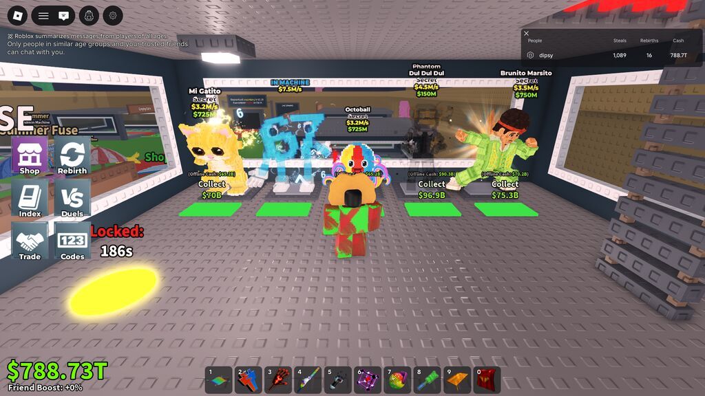 Игровой аккаунт Roblox — симулятор-тайкун с прокачанной базой и — фото 3