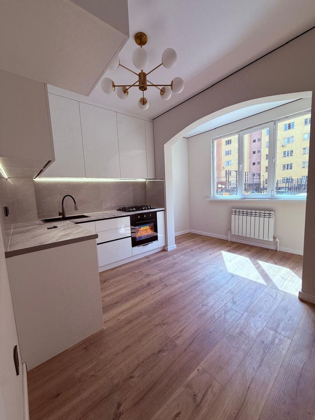 2 комнаты, 67 м², 106 серия улучшенная, 1 этаж, Дизайнерский ремонт: фото 6
