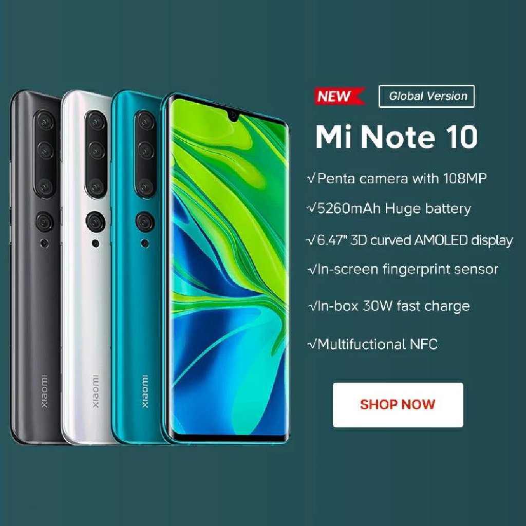 Xiaomi mi Note 10 Pro 8/256gb