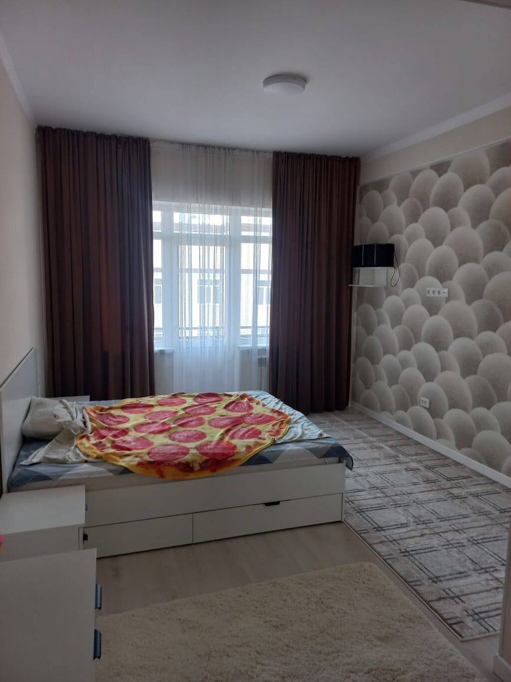 2 комнаты, 69 м², Джал мкр (в т.ч. Верхний, Нижний, Средний) 14 этаж, Свежий ремонт: фото 6