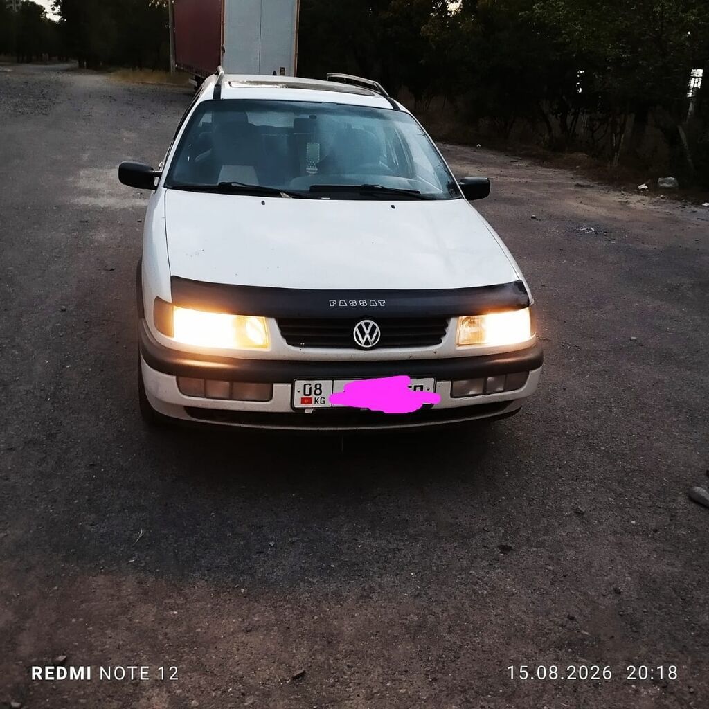 Volkswagen Passat: 1994 г., 1.8 л, Механика, Бензин, Универсал: фото 1