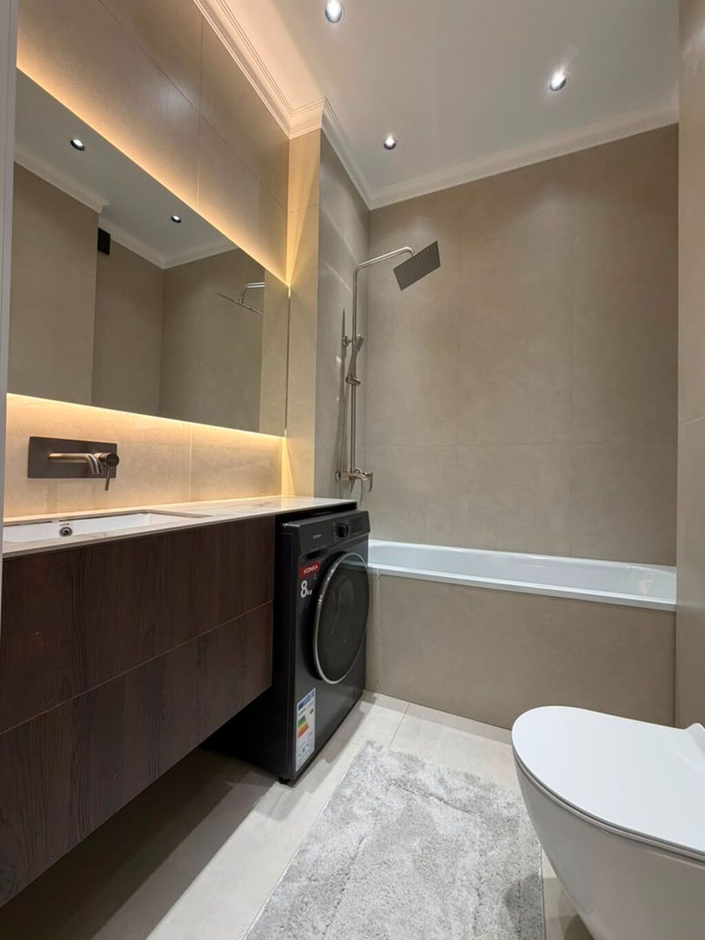3 комнаты, 92 м², Орто-Сай с. Элитка, 4 этаж, Дизайнерский ремонт: фото 6