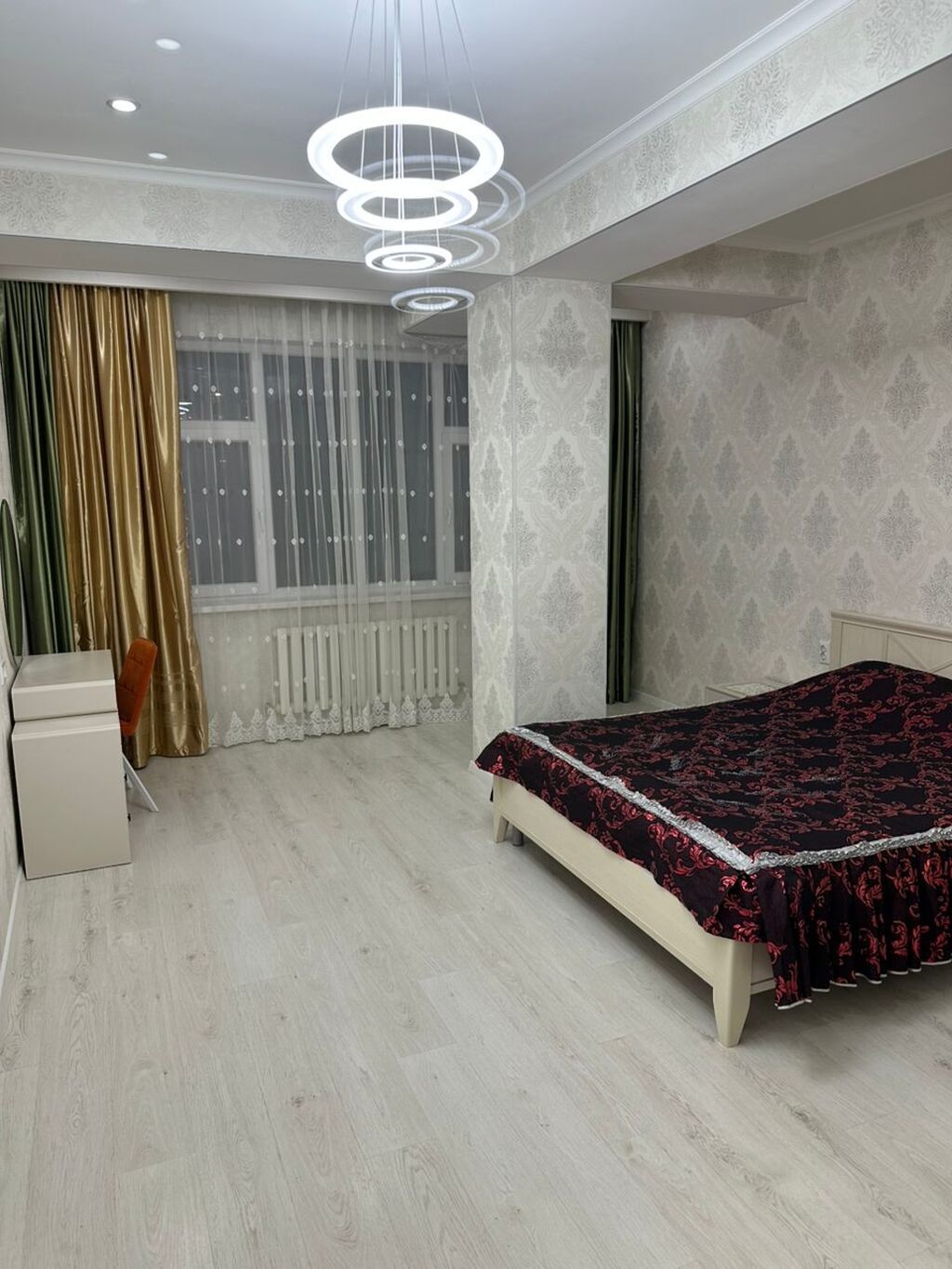 1 комната, Бишкек Парк ТРЦ, Душевая кабина, Постельное белье, Кондиционер, фото 8