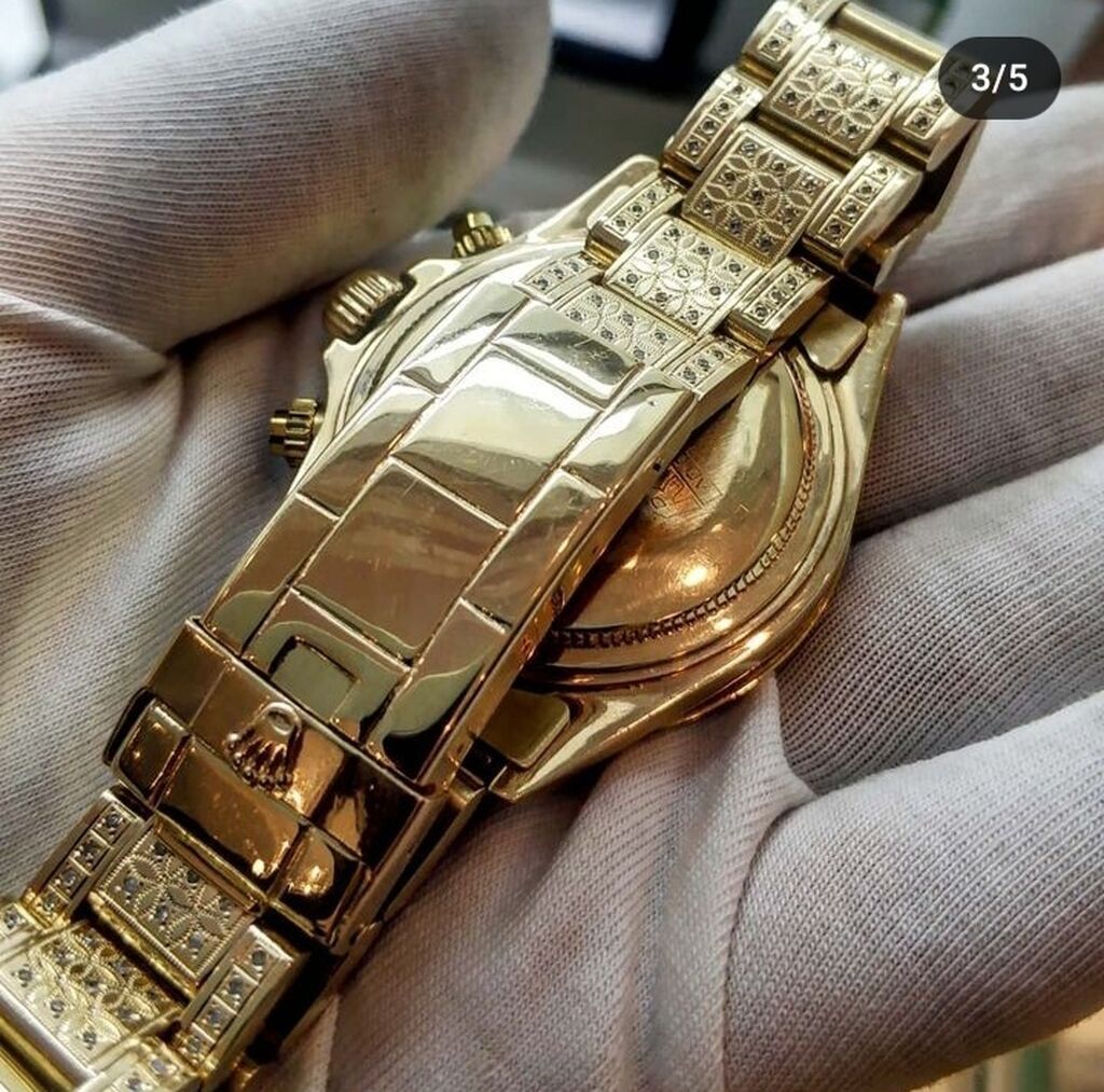 Классические часы часы, Rolex, Золото, Президентские, Мужские, Б/у — фото 8