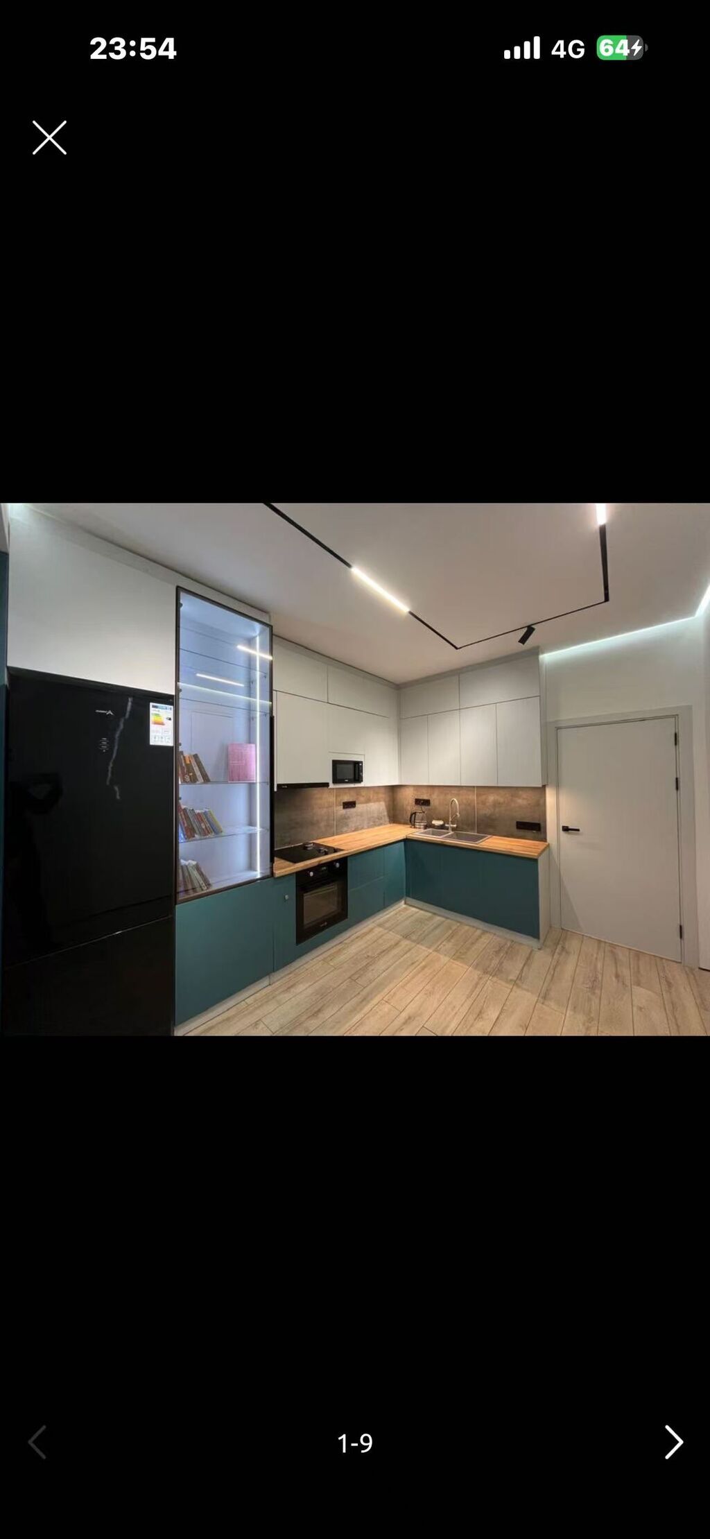 1 комната, 46 м², Асанбай мкр Элитка, 6 этаж, Дизайнерский ремонт: фото 7
