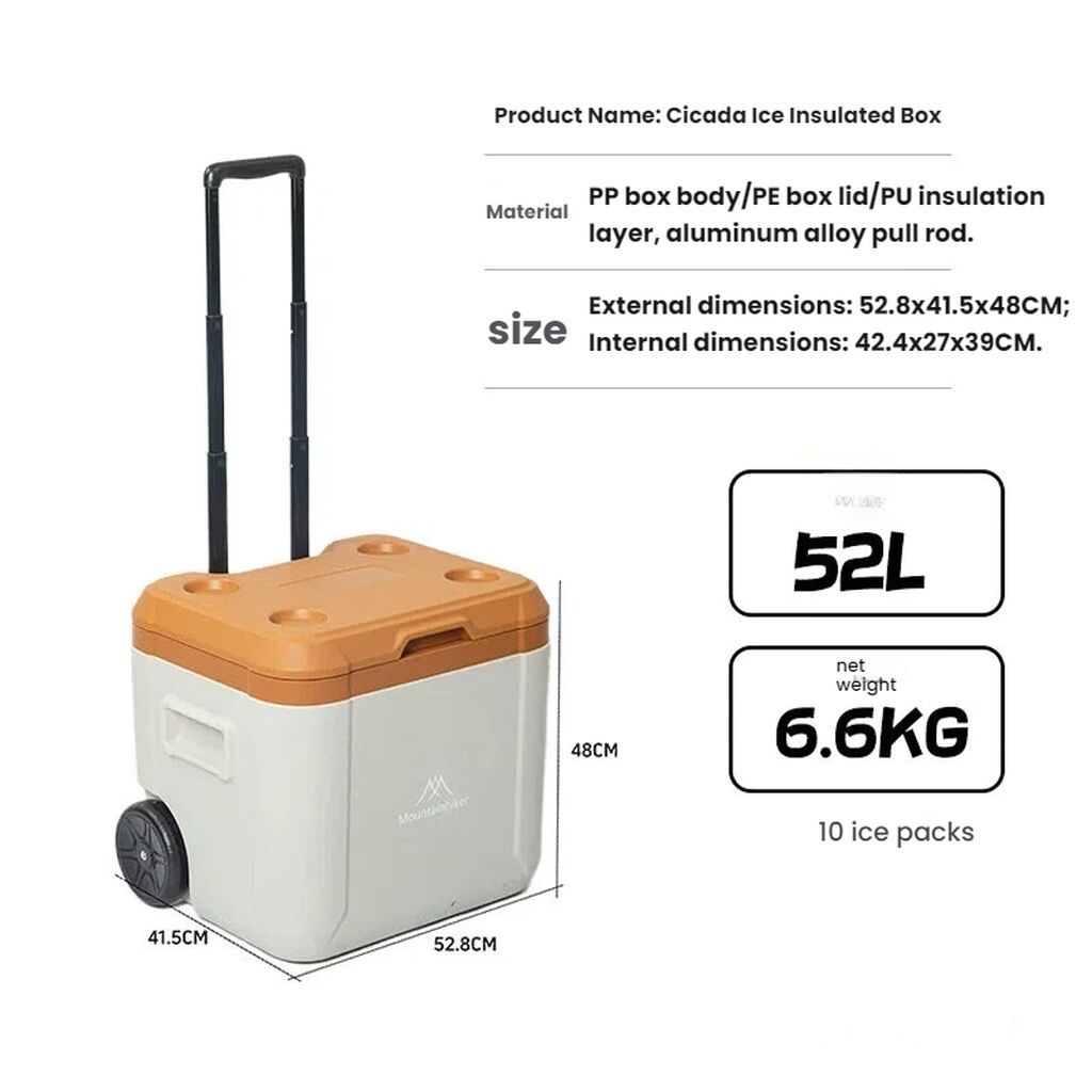 Холодильник термобокс -изотермический контейнер Cicada Ice Insulated: фото 1