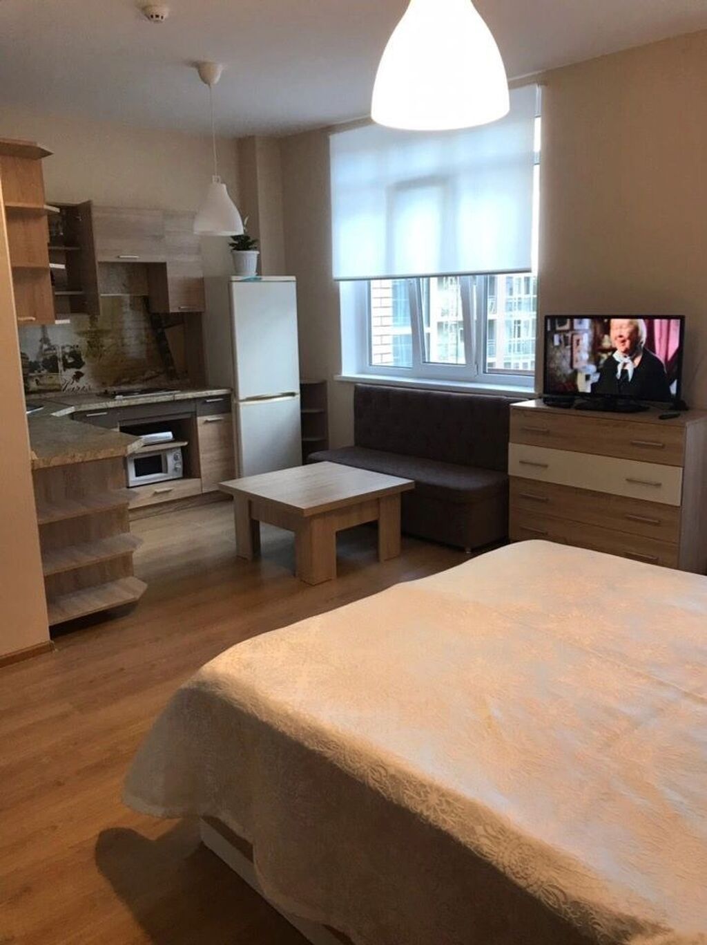 1 комната, Восток-5 мкр, Душевая кабина, Постельное белье, Кондиционер: фото 7