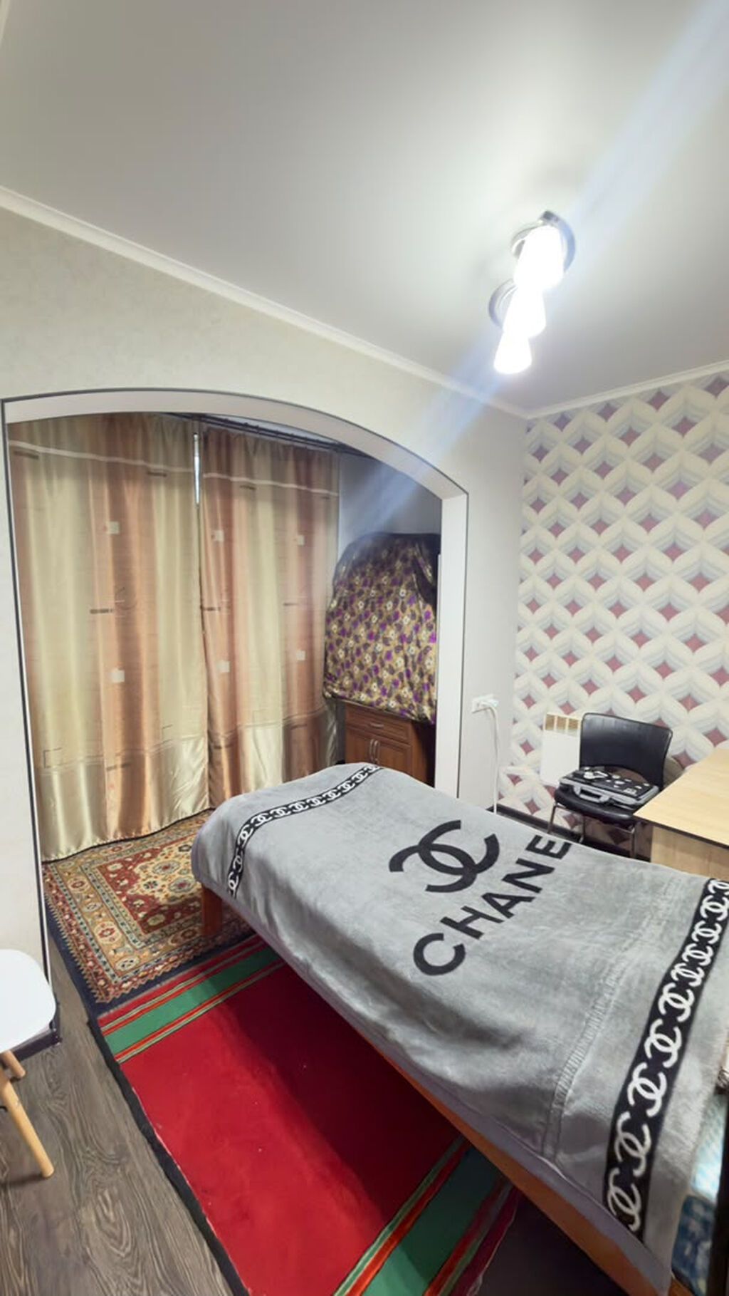 1 комната, 45 м², Улан-2 мкр 106 серия улучшенная, 1 этаж, Евроремонт: фото 3