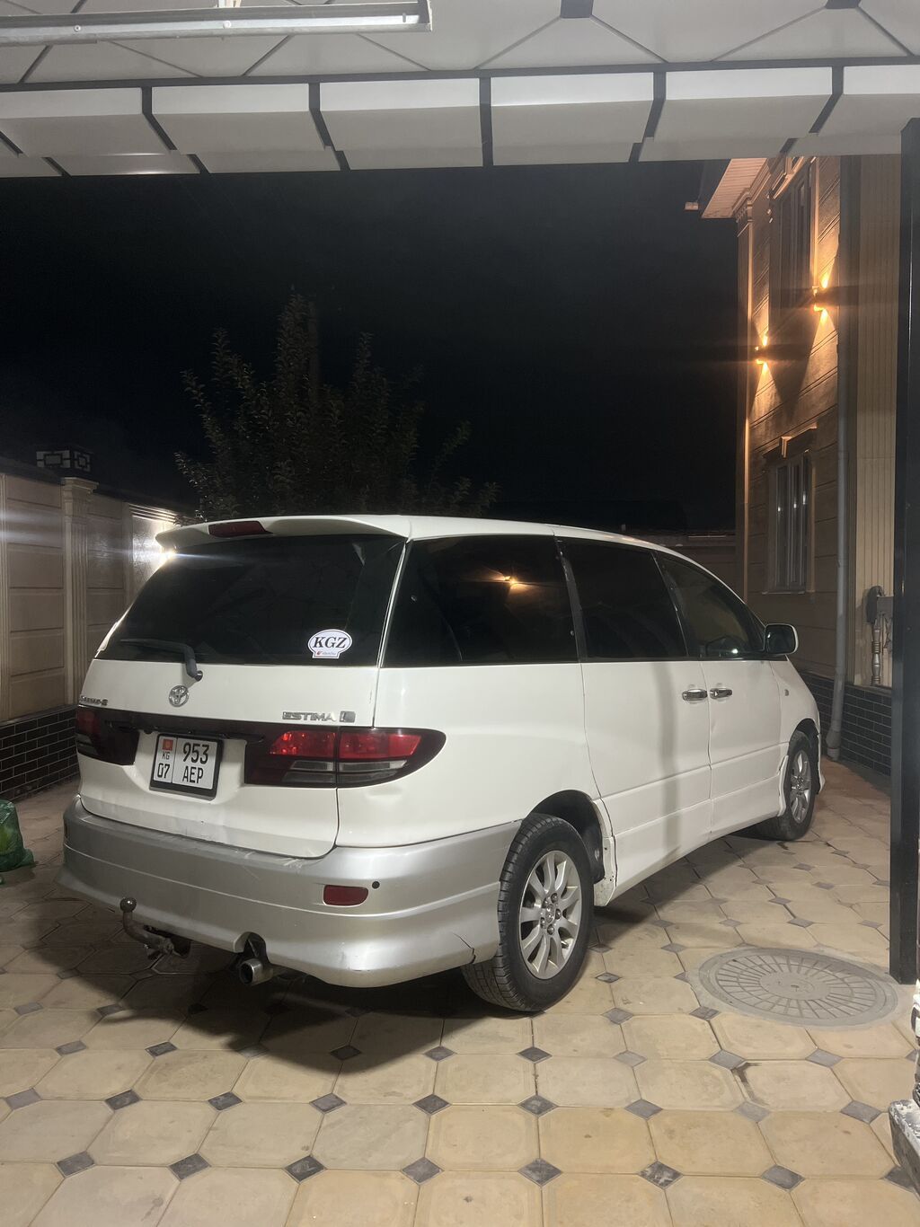 Toyota Estima: 2003 г., 3 л, Автомат, Газ, Минивэн: фото 3