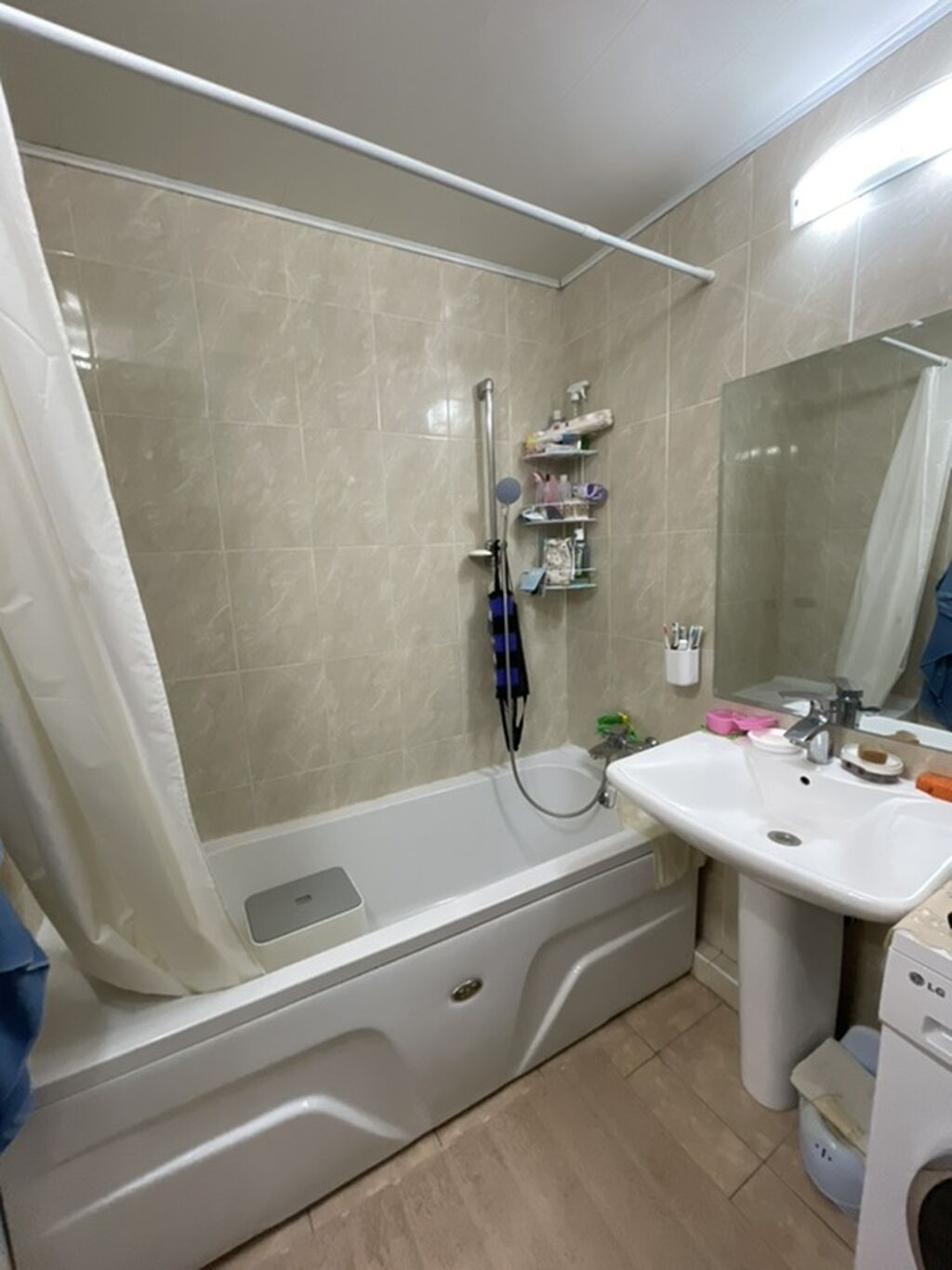 2 комнаты, 60 м², Бишкек Парк ТРЦ 3 этаж, Евроремонт: фото 8