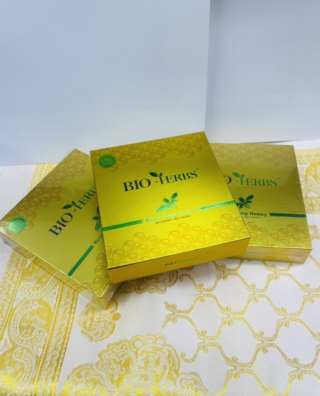 BIO-HERBS Royal King Honey — мед в одноразовых, (оригинал ) - Формат: фото 2