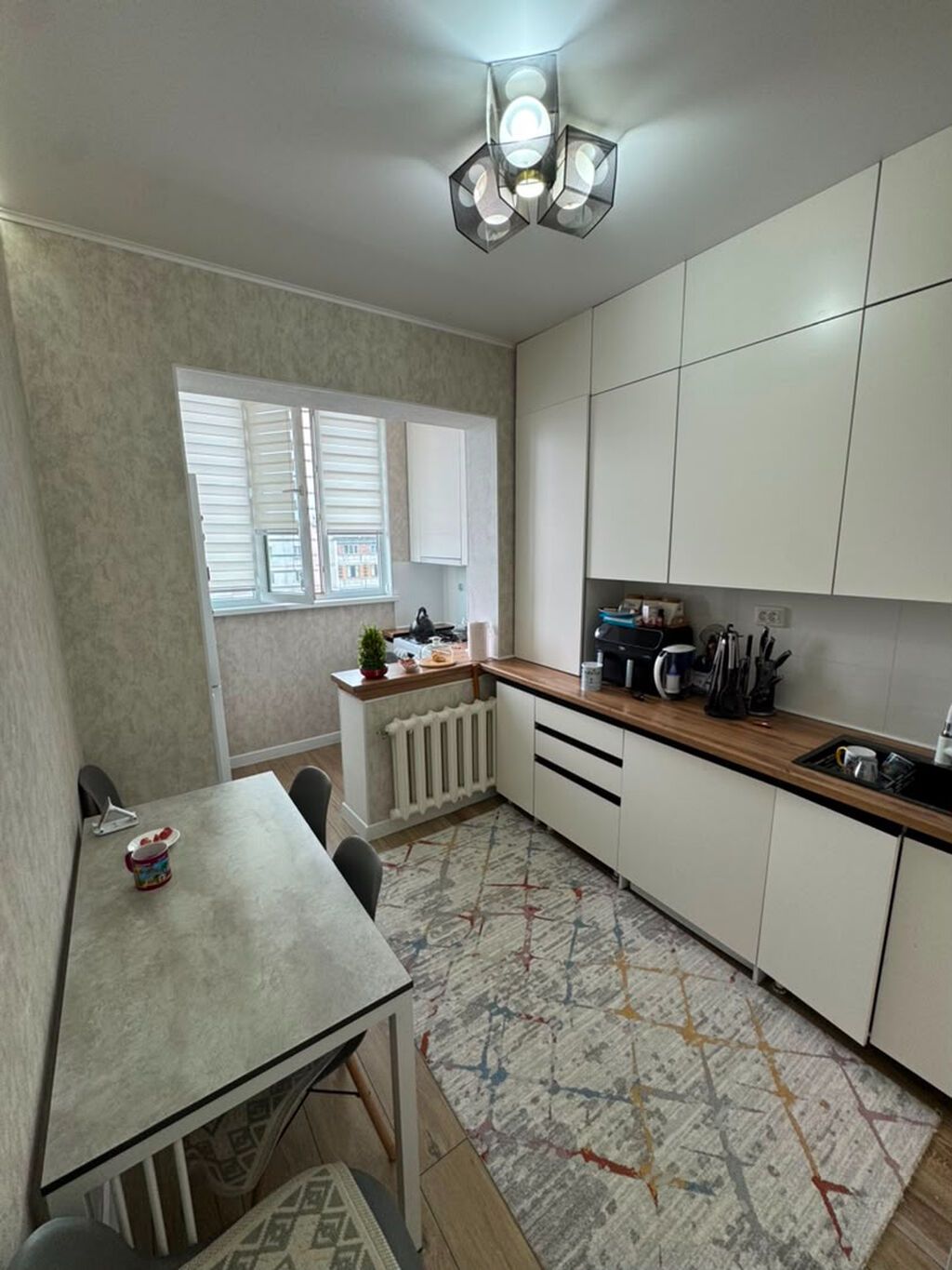 3 комнаты, 72 м², Улан мкр 106 серия, 9 этаж, Свежий ремонт: фото 8