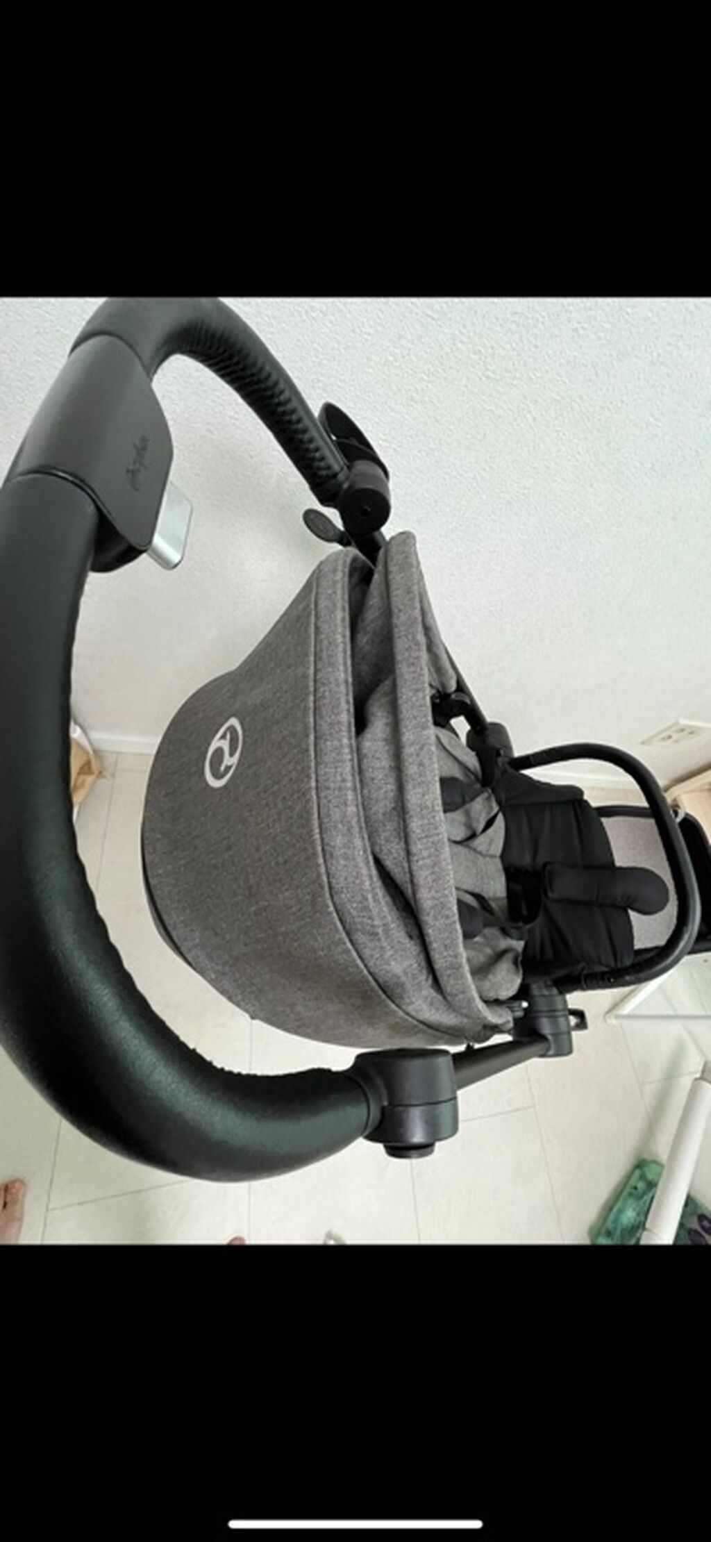 Коляска Cybex Mios Platinum, серый меланж: фото 3