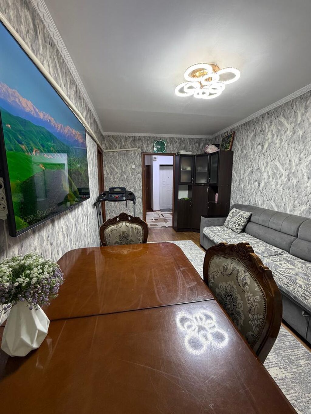 3 комнаты, 60 м², 104 серия, 1 этаж, Свежий ремонт: фото 2