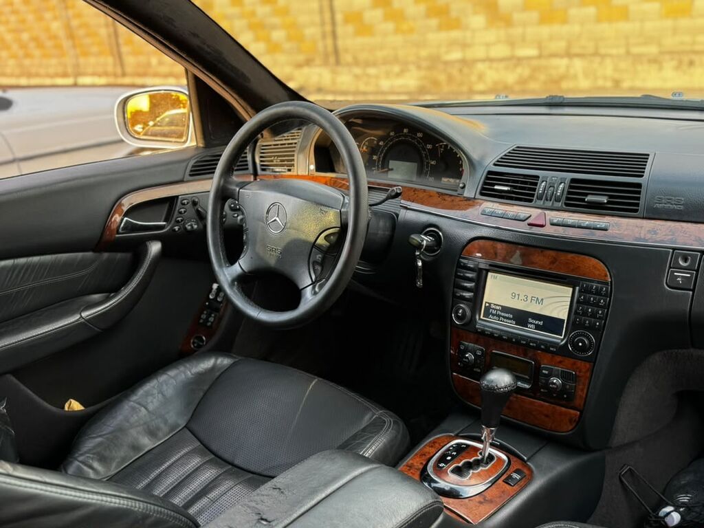 Mercedes-Benz S-Class: 2003 г., 5 л, Автомат, Бензин, Седан: фото 8