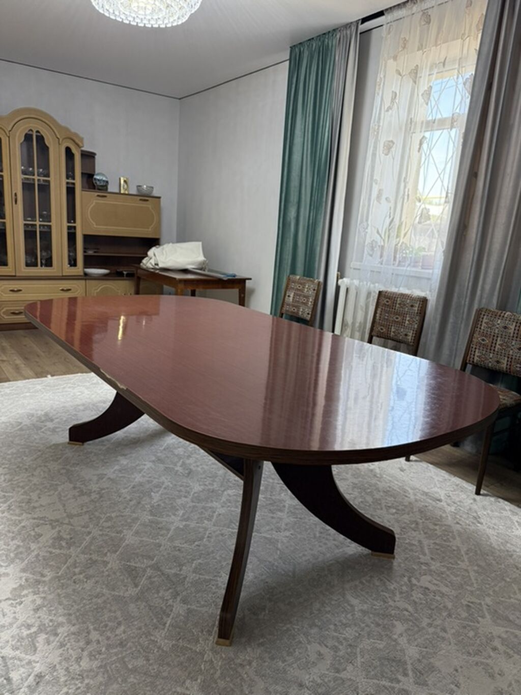Продам стол в хорошем состоянии Длинна - 230см Ширина - 115см: фото 2
