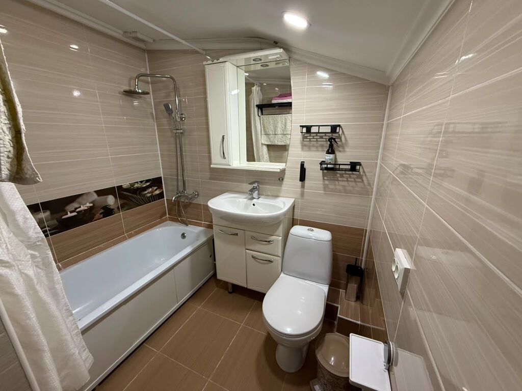 2 комнаты, 46 м², ул. Тоголок Молдо / БЧК 3 этаж, Евроремонт: фото 6