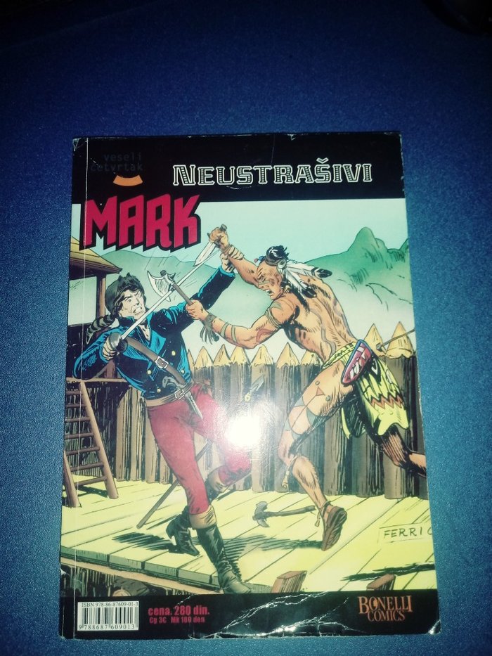 Knjige, časopisi, CD i DVD: Strip Neustrasivi Mark na lalafo.rs Strip Neustrasivi Mark - Sevojno