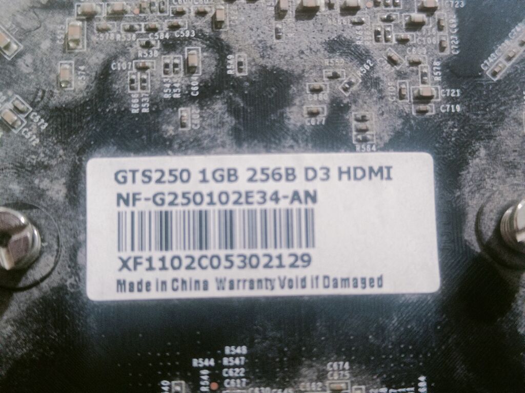 Видеокарта для ПК, Б/у, GeForce, До 2 ГБ: фото 1
