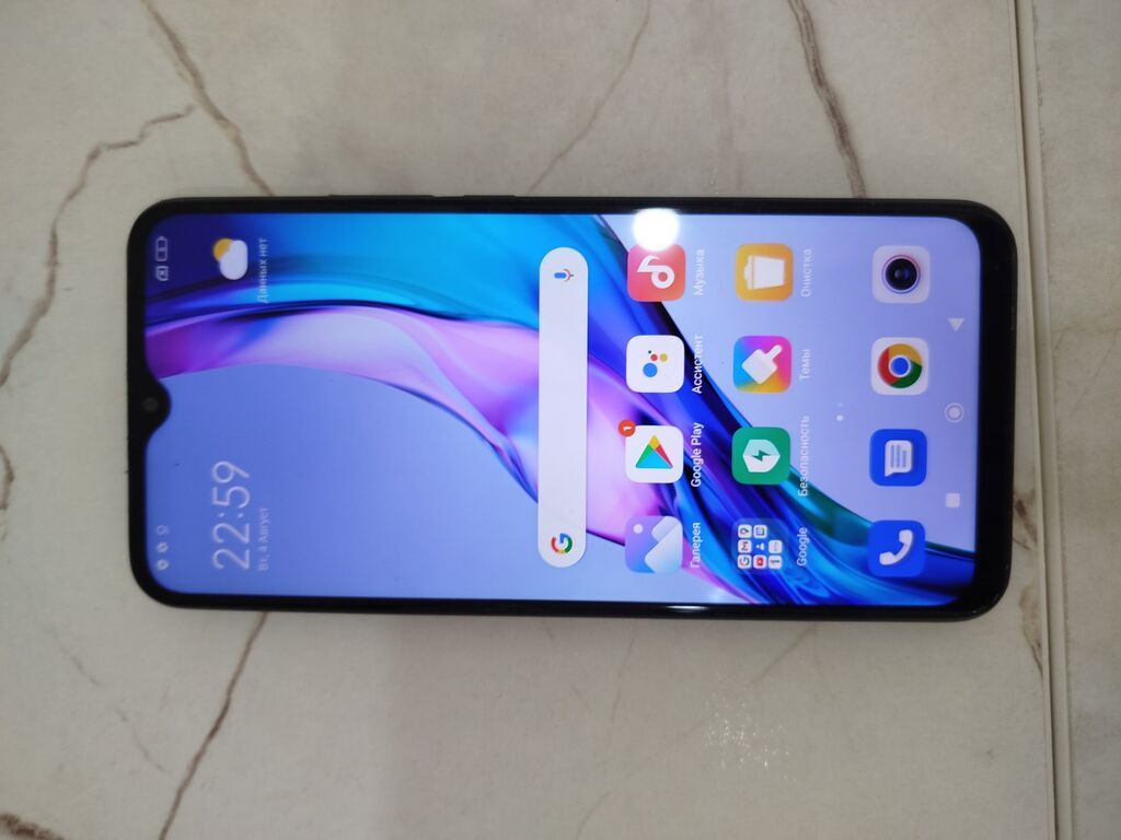 Redmi, Redmi 9, Б/у, 64 ГБ, цвет - Серый, 2 SIM: фото 2