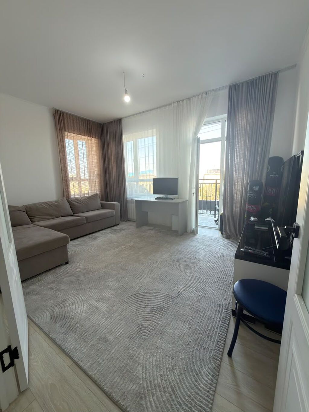 2 комнаты, 61 м², Ала-Арча ТРЦ Элитка, 2 этаж, Евроремонт: фото 5