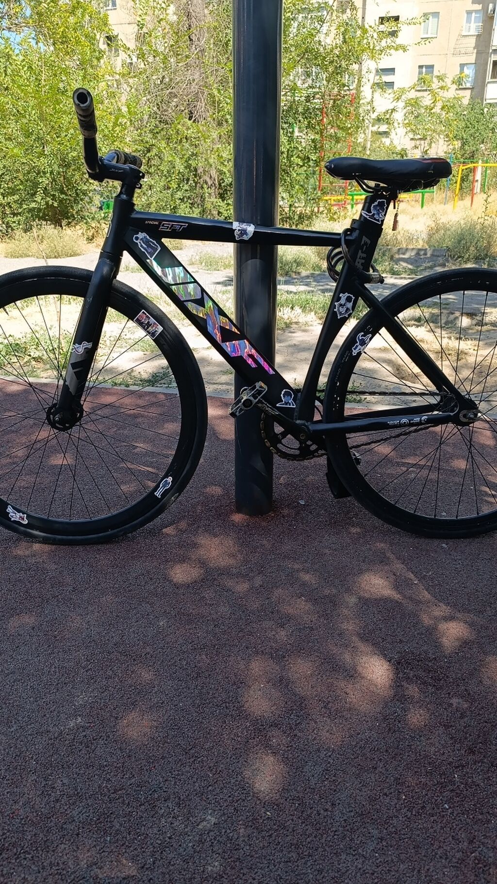 Фикс-байк JXF (single speed/fixie) - Рама: легкая алюминиевая JXF: фото 2