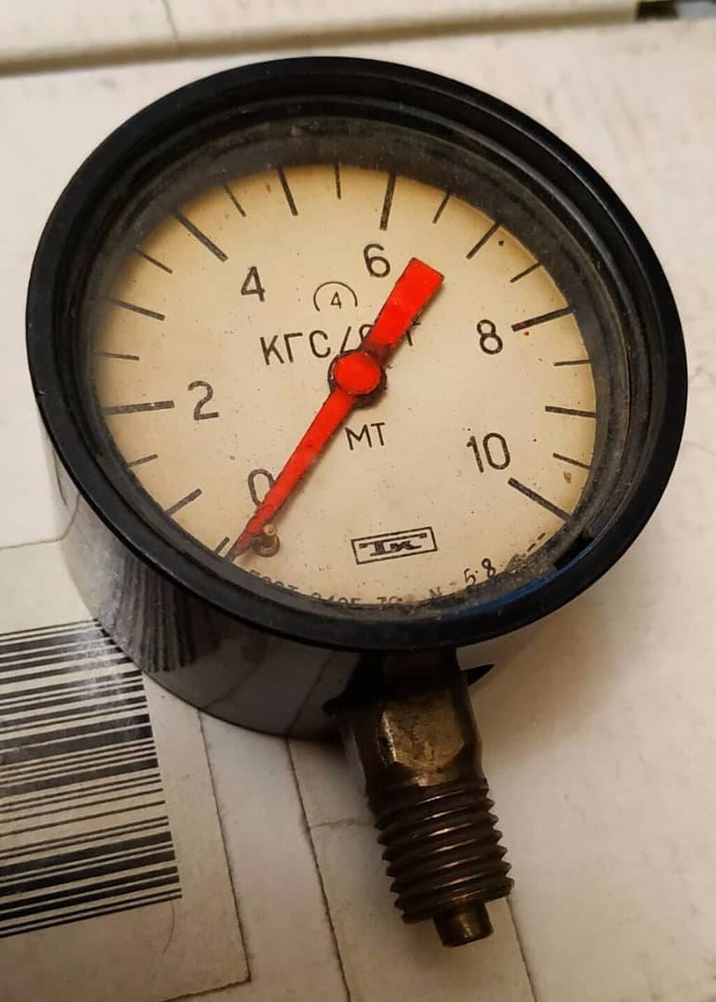 Продаю манометр 0 - 10 бар | 399 KGS | Аксессуары для авто Бишкек ? ...
