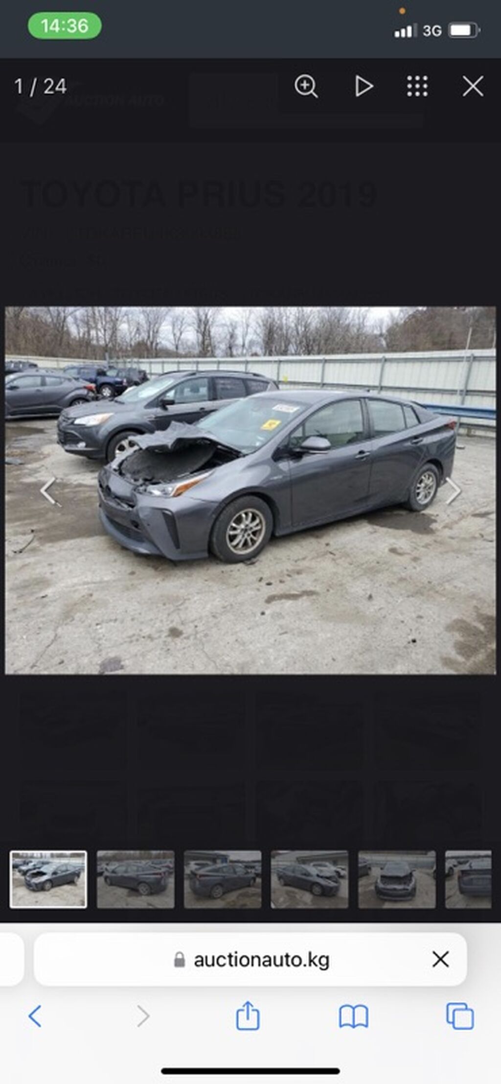 Toyota Prius: 2019 г., Гибрид, Хэтчбэк: фото 6