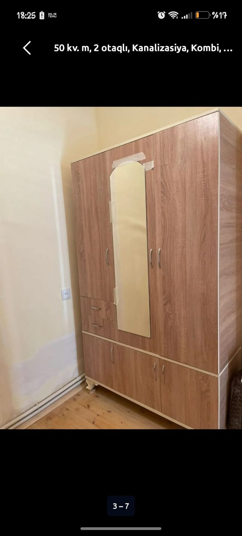 Bayılda akpende 2 otaqlı ev ayliye kiraye verlir 250 m. Bayılda