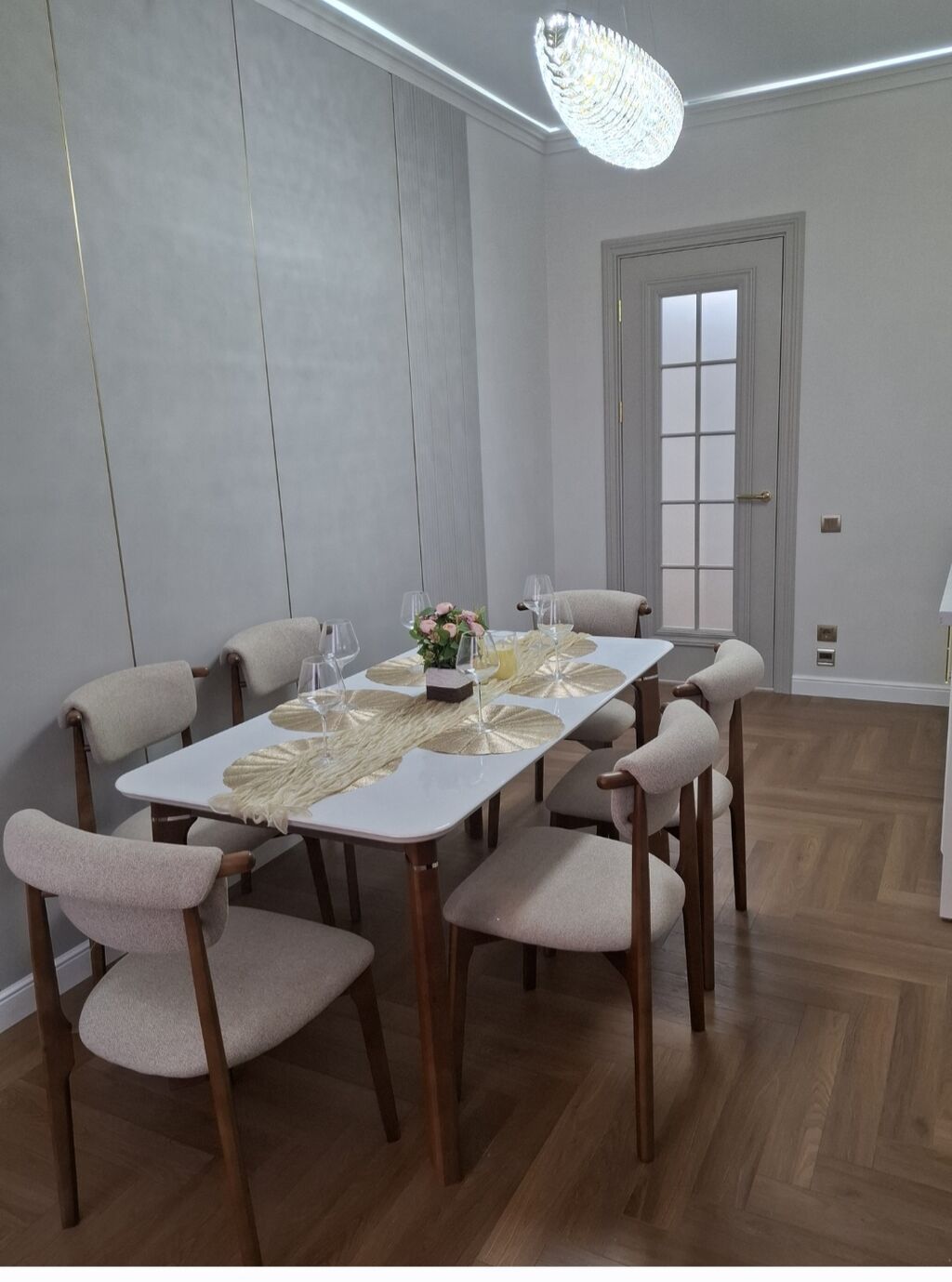 3 комнаты, 105 м², Асанбай мкр Элитка, 9 этаж, Свежий ремонт: фото 8
