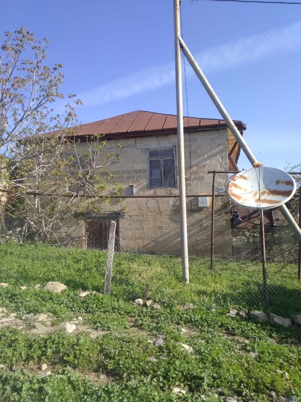 4 otaqlı, 70 kv. m, Kredit yoxdur, Təmirsiz