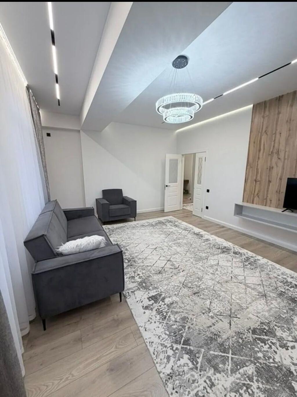 2 комнаты, 88 м², 12 мкр Элитка, 12 этаж, Дизайнерский ремонт: фото 7