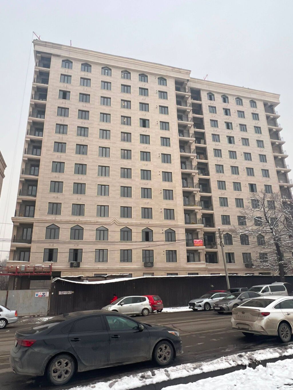 1 комната, 44 м², Ошский рынок / базар Элитка, 10 этаж, Свежий ремонт: фото 4