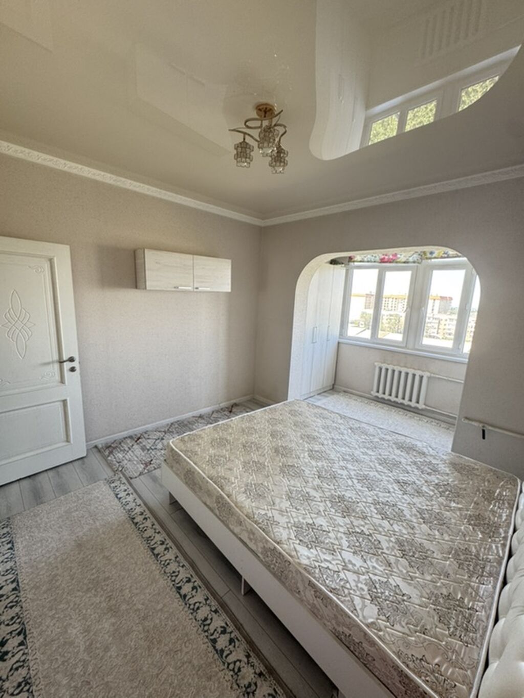 2 комнаты, 50 м², Аламедин-1 мкр 105 серия, 7 этаж, Свежий ремонт: фото 3