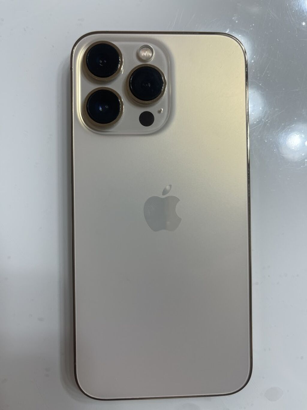 IPhone 13 Pro, цвет Gold, 256Гб Все родное с защитным стеклом Без — фото 4