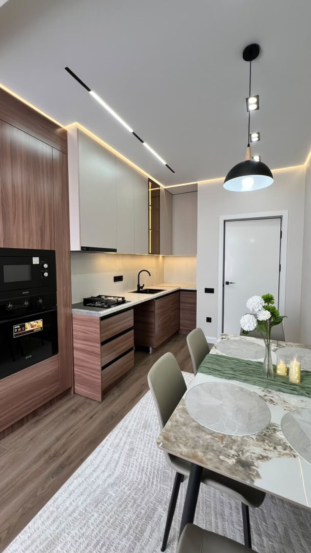 1 комната, 40 м², Асанбай мкр Элитка, 13 этаж, Свежий ремонт: фото 5